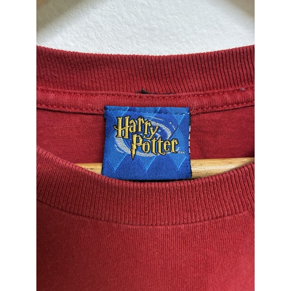 Vintage Harry Potter Aragog Graphic TShirt Youth Large No Tag Red - Picture 3 of 5
